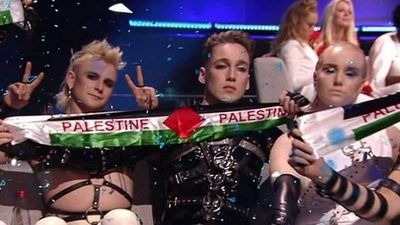 Israeli culture minister denounces Palestinian flags at Eurovision