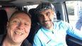 Pep Guardiola gets lift home from treble celebrations from Man City fan