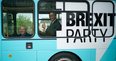 Nigel Farage ‘trapped in Brexit bus’ after arrival of group with milkshakes