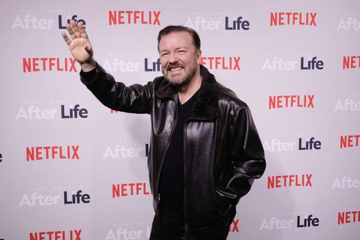 Ricky Gervais condemns milkshaking right wing politicians