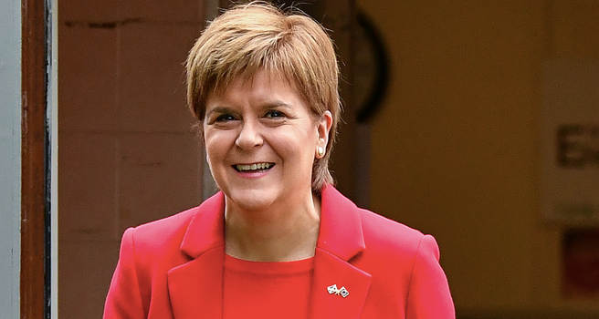 Nicola Sturgeon's SNP is dominating in Scotland's European election