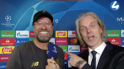 Jurgen Klopp sings ‘Let’s talk about six, baby’ in post-match interview