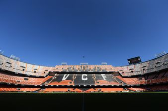 Valencia erect statue of blind fan in his seat to honour his memory