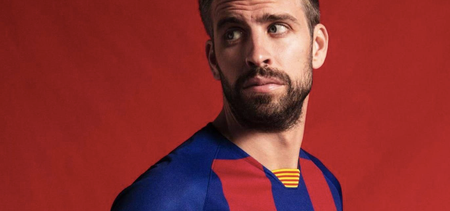 Barcelona unveil new checked home shirt