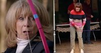 A scene by scene breakdown of Gail Platt shooting an arrow at Lorraine Kelly