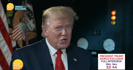 Donald Trump goes back on NHS trade deal claim in TV interview