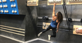 Olympic climbing hopeful shows unreal pull-up strength in the gym