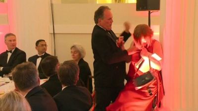 MP Mark Field accused of assaulting climate protester at event