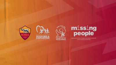 AS Roma will use transfer window to raise awareness of missing children