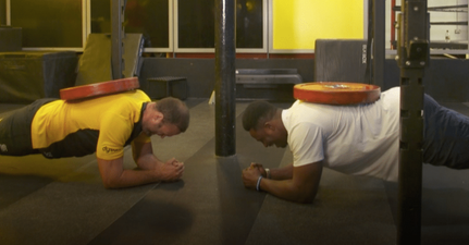 Rugby versus NFL: two top players take on a series of fitness challenges