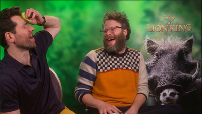 Seth Rogen and Billy Eichner play Guess The Disney Character