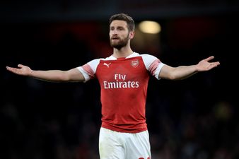 Waving goodbye to Shkodran Mustafi