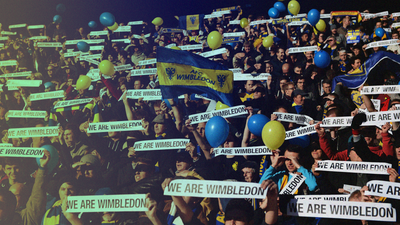 AFC Wimbledon’s homecoming offers hope to clubs threatened by extinction