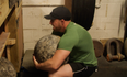 Lifting atlas stones with a top British strongman