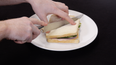 What is the right way to cut a sandwich?