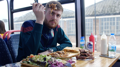 Welcome to the world’s first bus stop kebab shop