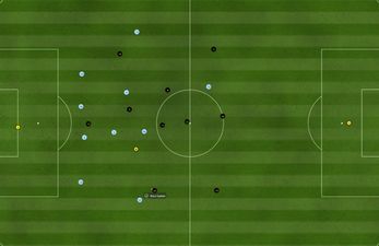 Football Manager: Veteran player hands his team to a rookie