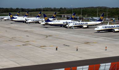 Ryanair says it plans to resume 40% of flights in July