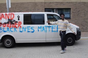 A man and his van are helping feed the homeless