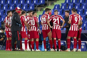 Two Atletico Madrid players who tested positive for Covid-19 named