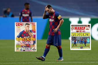 How the Spanish press responded to Barcelona’s humiliation at the hands of Bayern Munich