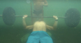 Russian man sets new ‘underwater bench press’ world record