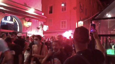 Streets of Marseille erupt in celebration as PSG lose Champions League final