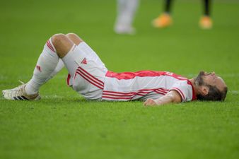 Former Man Utd defender Daley Blind collapses during Ajax friendly