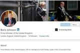 Boris Johnson has, for some reason, got a LinkedIn account