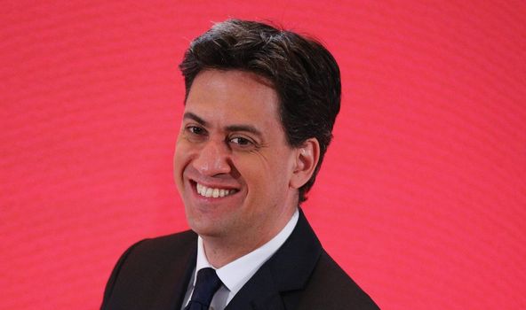 Ed Miliband smiling