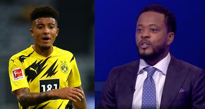 Patrice Evra slams Man Utd’s ’embarrassing’ Jadon Sancho pursuit