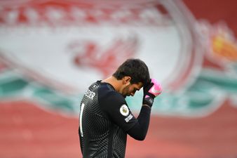 Liverpool dealt blow as Alisson Becker injured in training