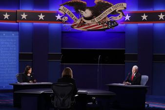 Kamala Harris tears into Trump and Pence’s Covid response in vice-presidential debate