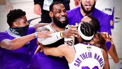 ‘This is bigger than us’ – LeBron and Lakers dedicate NBA title to Kobe Bryant