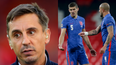 Gary Neville explains problem with England’s 3-4-3 formation