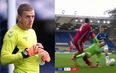 Jordan Pickford sends apology to Virgil van Dijk after horror challenge