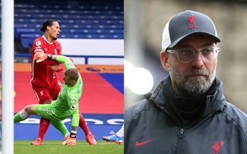 Jurgen Klopp admits concern over Virgil van Dijk injury