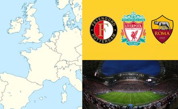 QUIZ: Locate the European football clubs and stadiums on the map