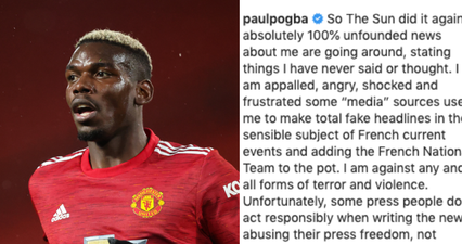 Paul Pogba releases powerful statement in response to ‘fake news’ from The Sun