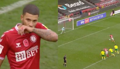 Nahki Wells’ attempted Panenka against Tim Krul goes horribly wrong