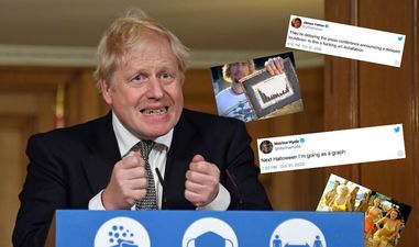 The nation reacts to Boris Johnson’s delayed Lockdown 2 press conference