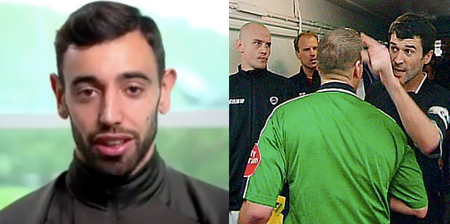 Bruno Fernandes says he watched Keane vs Vieira tunnel bust up ahead of Arsenal game