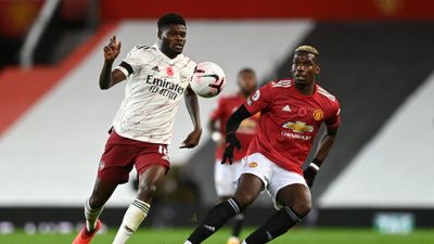 Arsenal fans LOVED Thomas Partey’s first half performance against Man United