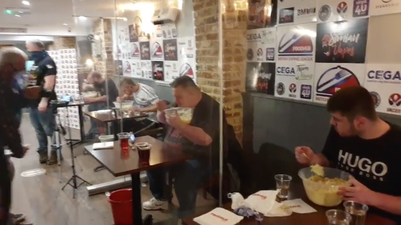 Stockton pub landlord hosts lockdown eating contest, claiming it’s an ‘elite’ sport