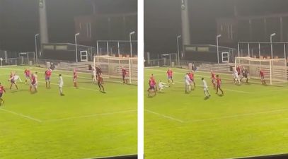 Nicolai Geertsen scores Puskas contender by playing acrobatic one-two with crossbar