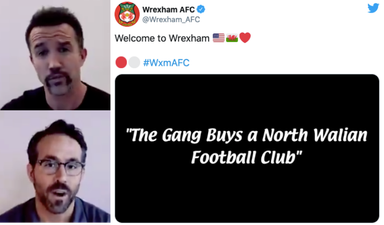 Ryan Reynolds and Rob McElhenney release video to confirm Wrexham AFC takeover