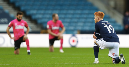 Millwall will link arms with QPR on Tuesday night, instead of taking the knee