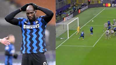 Romelu Lukaku blocks Alexis Sanchez header as Inter Milan suffer another early exit