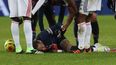 Neymar in tears of agony after suffering ankle injury during match against Lyon