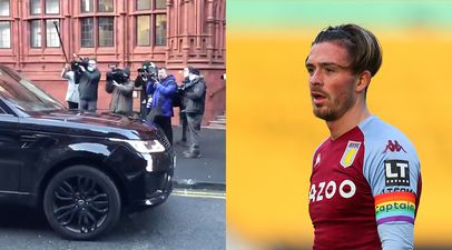 Jack Grealish uses car as decoy to avoid media as he enters court